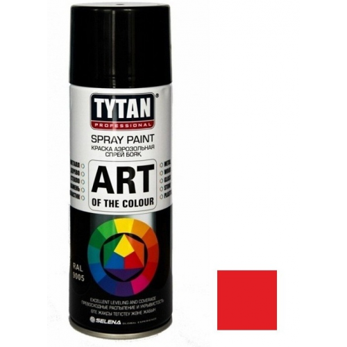 Tytan Professional Art of the colour 400 мл, Краска аэрозольная (красная)