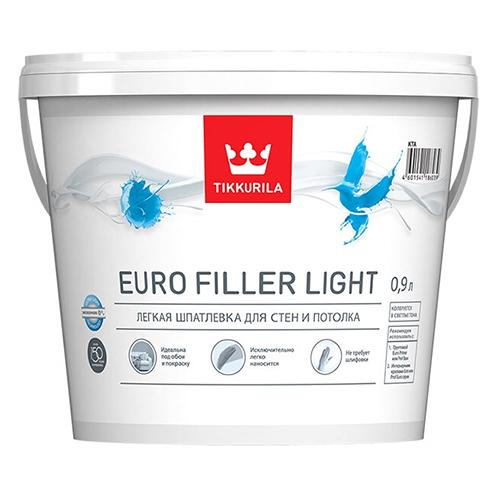 Шпатлевка Tikkurila Euro Filler Light KTA 0,9 л