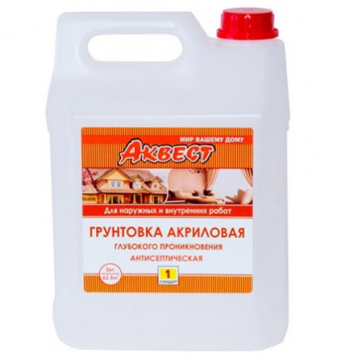 Грунтовка глубокого проникновения Аквест 1 Стандарт 10 кг
