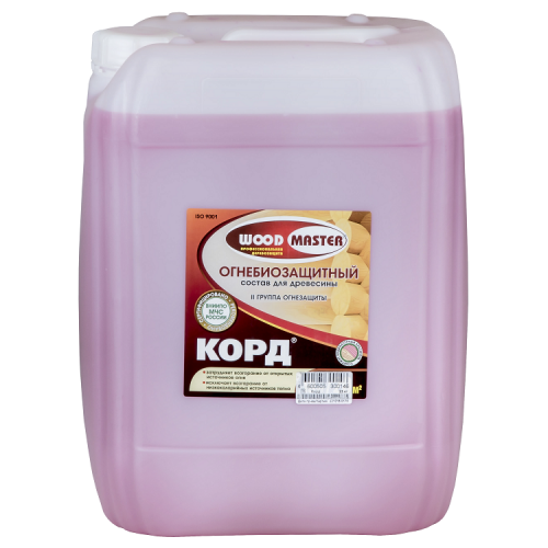 Огнебиозащитный состав Woodmaster Корд 23 кг