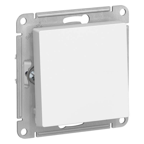 Механизм выключателя Schneider Electric AtlasDesign ATN000115 одноклавишный с самовозвратом белый