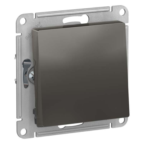 Механизм переключателя Schneider Electric AtlasDesign ATN000961 одноклавишный сталь