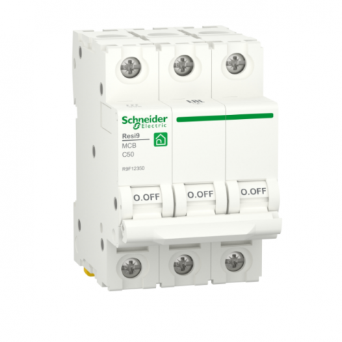 Автоматический выключатель Schneider Electric Resi9 R9F12350 АВ С 50А 3P 6кA