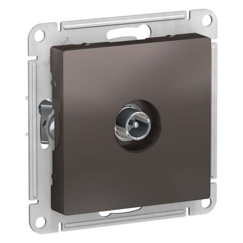 Механизм TV розетки Schneider Electric AtlasDesign ATN000691 оконечный мокко