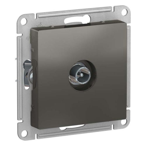 Механизм TV розетки Schneider Electric AtlasDesign ATN000991 оконечный сталь