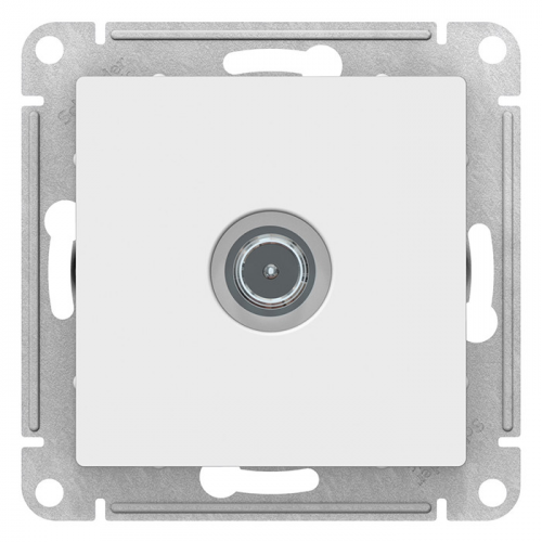 Механизм TV розетки Schneider Electric AtlasDesign ATN000191 оконечный белый