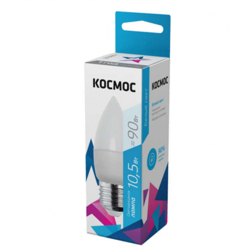 Лампа светодиодная Космос CN 10.5W 220V E27 4500K LkecLED10.5wCNE2745