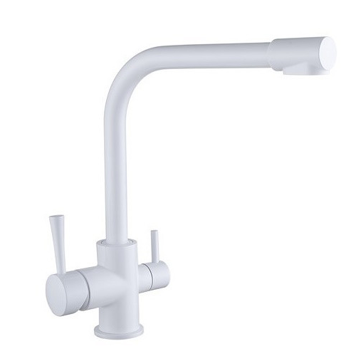 Смеситель для кухонной мойки Kaiser Merkur 26044-10 белый
