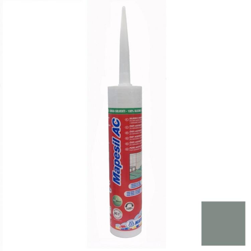 Герметик силиконовый Mapei Mapesil AC №115 серая река 310 мл