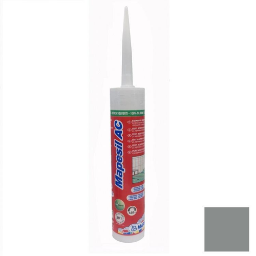Герметик силиконовый Mapei Mapesil AC №112 серый 310 мл