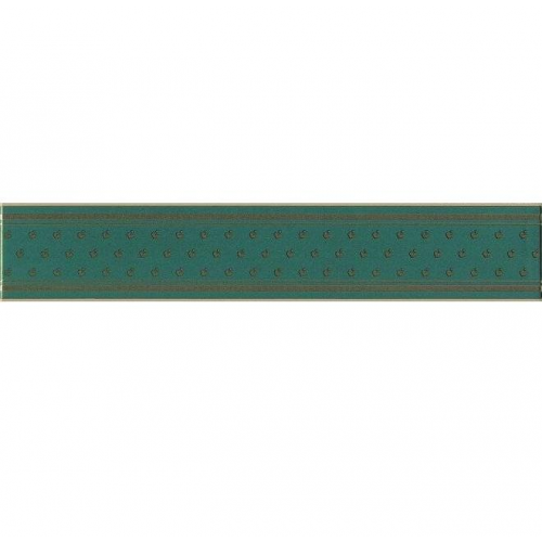 Бордюр керамический Kerama Marazzi NT/B170/15074 Фонтанка зеленый 400х72 мм