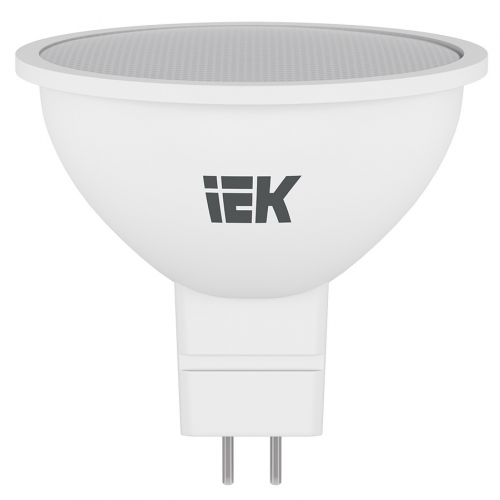Лампа светодиодная IEK LED MR16 софит 5Вт 230В 4000К GU5.3 LLE-MR16-5-230-40-GU5