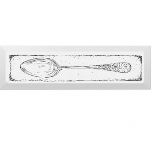Декор керамический Kerama Marazzi Spoon черный 285х85 мм
