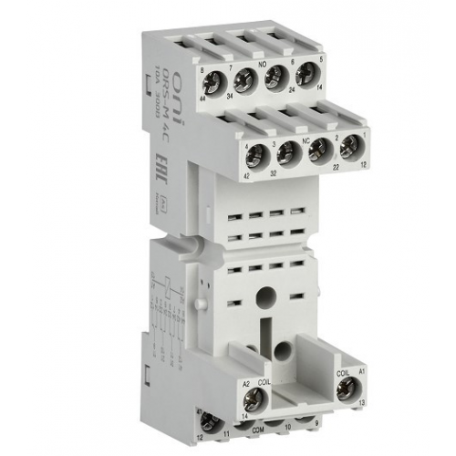 Розетка IEK ORS-M для реле ORM 4C ONI ORS-M-1-4-G