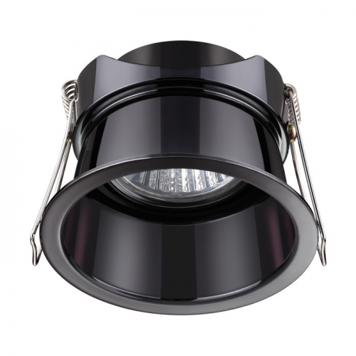 Светильник встраиваемый Novotech Butt 370449 NT19 216 жемчужный черный 50W 220V