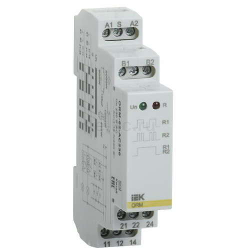 Реле импульсное IEK ORM-02-AC230 2 контакта