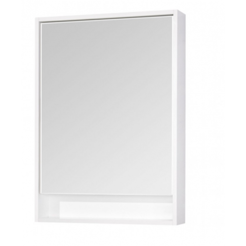 Зеркальный шкаф Акватон Капри 60 белый глянец 1A230302KP010