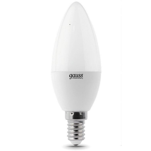 Лампа светодиодная Gauss 33128 Elementary Candle 8W E14 4100K