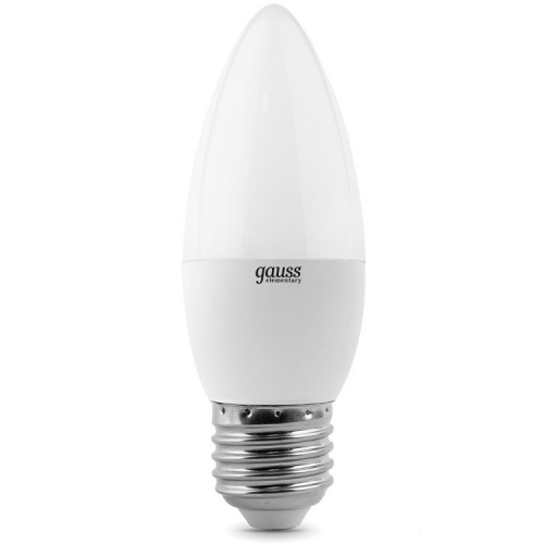 Лампа светодиодная Gauss 33218 Elementary Candle 8W E27 3000K