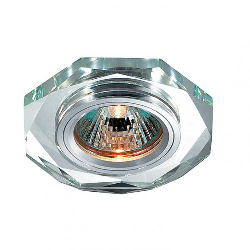 Светильник встраиваемый Novotech Mirror 369759 NT12 237 алюминий/зеркальный GX5.3 50W 12V
