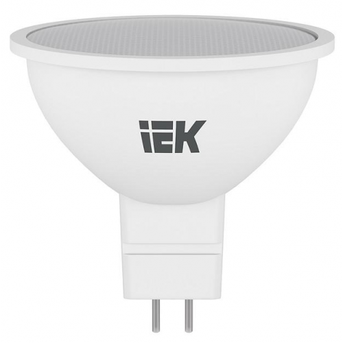 Лампа светодиодная IEK Eco MR16 7W GU5.3 3000К