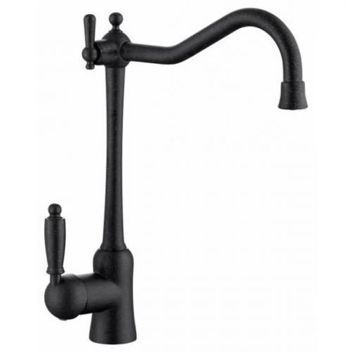 Смеситель для кухонной мойки Kaiser Vincent 31944-2 Black Marble под фильтр