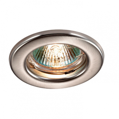 Светильник встраиваемый Novotech Classic 369703 NT12 276 никель GX5.3 50W 12V