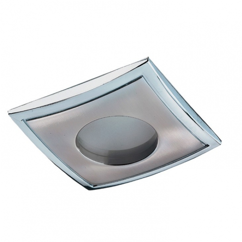 Светильник встраиваемый Novotech Aqua 369306 NT09 288 никель/хром IP65 GX5.3 50W 12V