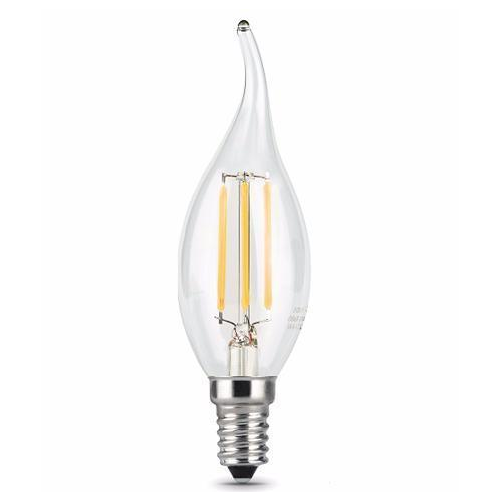 Лампа светодиодная Gauss 104801109 Filament Candle tailed E14 9W 2700К