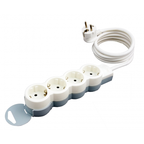 Удлинитель сетевой Legrand 695006 4 розетки 4X2К+З 1,5 м