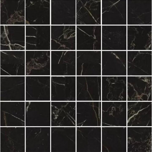 Декор керамический для стен Kerama Marazzi Фрагонар черный 301х301 мм