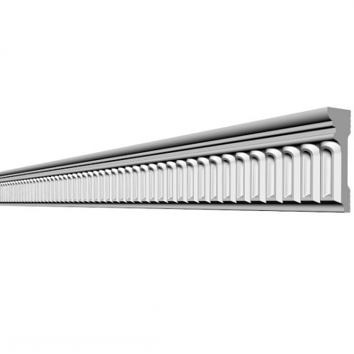 Плинтус потолочный из пенополистирола Де-Багет Decor ДП 12/60 2000х60х20 мм