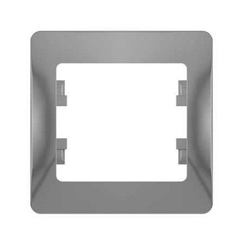 Рамка одноместная Schneider Electric Glossa GSL000301 алюминий