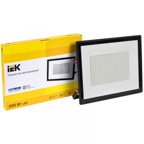 Прожектор светодиодный IEK СДО 06-200 IP65 6500K