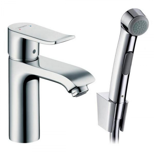 Смеситель для биде Hansgrohe Talis Metris 31285000 с гигиеническим душем