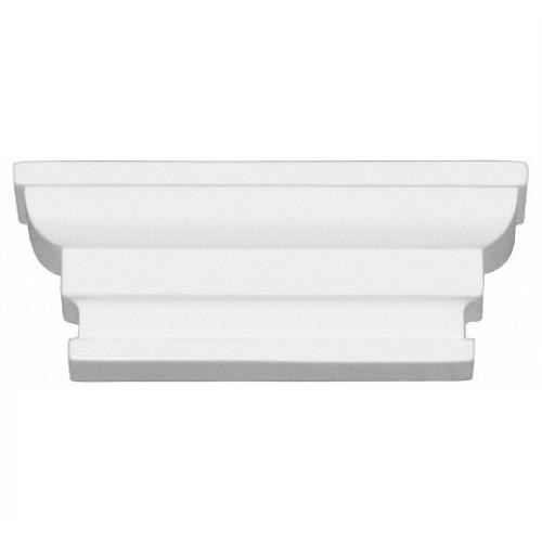 Капитель полиуретановая Decomaster 97901-3 50х134х42 мм к пилястре DK 199