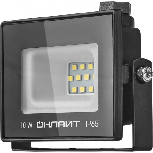 Прожектор светодиодный Онлайт OFL-10-6K-BL-IP65-LED 10W IP65 6000К