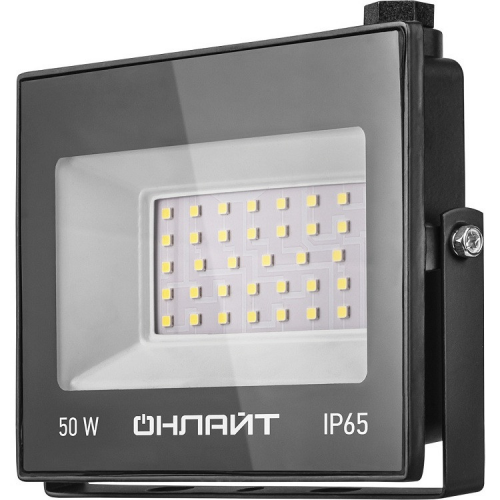 Прожектор светодиодный Онлайт OFL-50-6K-BL-IP65-LED 50W IP65 6000К