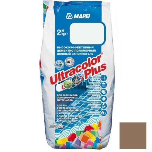 Затирка цементная Mapei Ultracolor Plus №135 золотой песок 2 кг