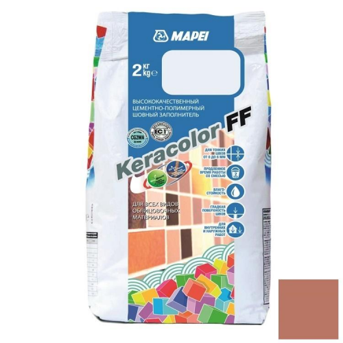 Затирка цементная Mapei Keracolor FF №145 охра 2 кг