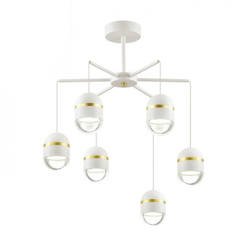 Люстра потолочная Odeon Light Minion 4117/30CL белая 30W