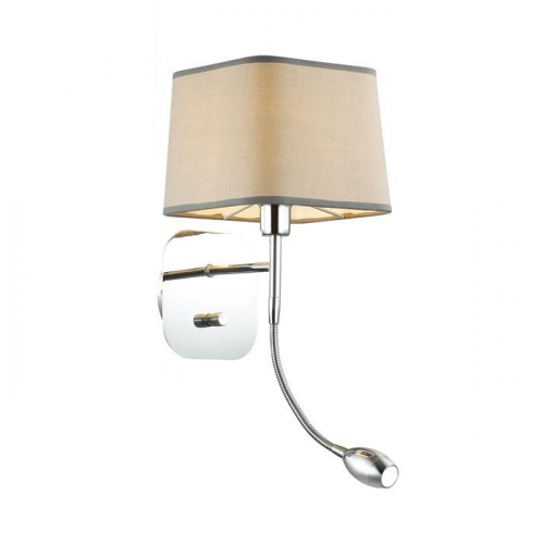 Бра Odeon Light Edis 4115/2W серый E14 40W 3W