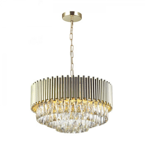Люстра подвесная Odeon Light Pallada 4120/9 золото E14 9х40W