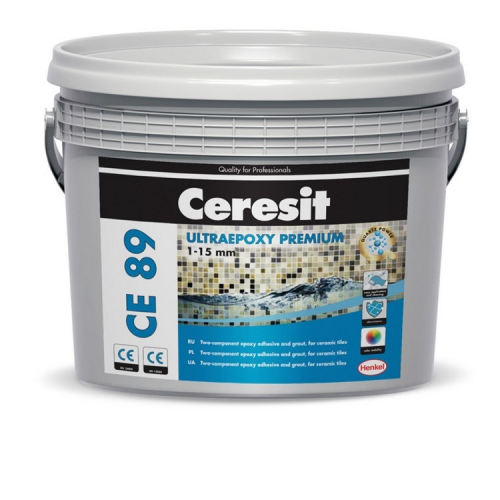 Затирка эпоксидная Ceresit СЕ 89 Ultraepoxy Premium №800 Trans 2,5 кг