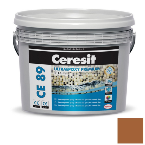 Затирка эпоксидная Ceresit СЕ 89 Ultraepoxy Premium №859 Smoked Topaz 2,5 кг