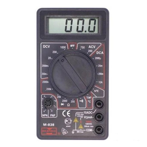 Мультиметр цифровой Mastech M838