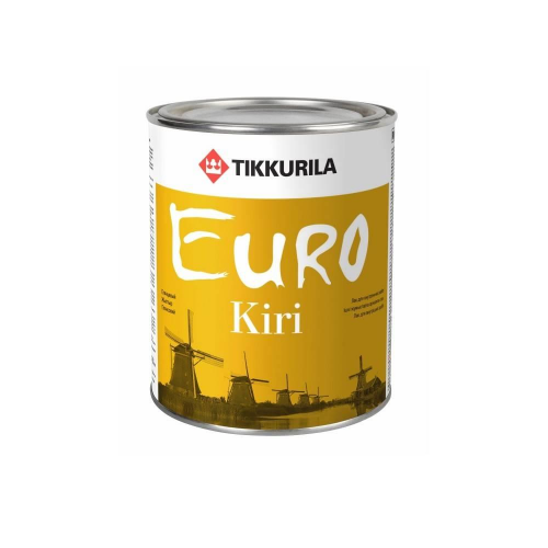 Евро кири глянц. 0,9 л (1/6) лак паркетный "Тиккурила"