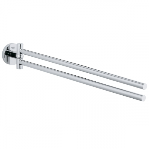 Полотенцедержатель Grohe Essentials 40371001 двойной поворотный