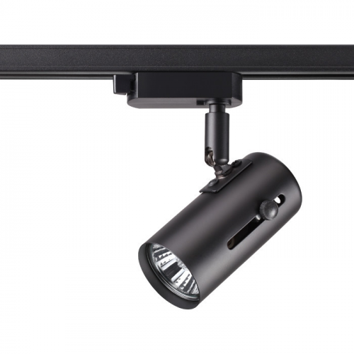 Светильник трековый Novotech Pipe 370412 NT19 186 черный 50W 220V