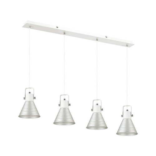Светильник подвесной Lumion Ollie 3788/4 белый/серебряный E14 4х40W